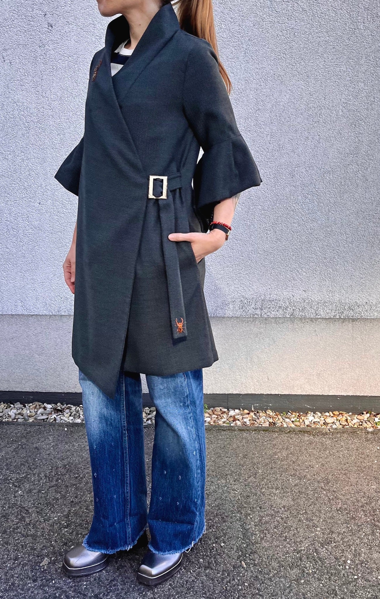 Light Wrap Dress Coat