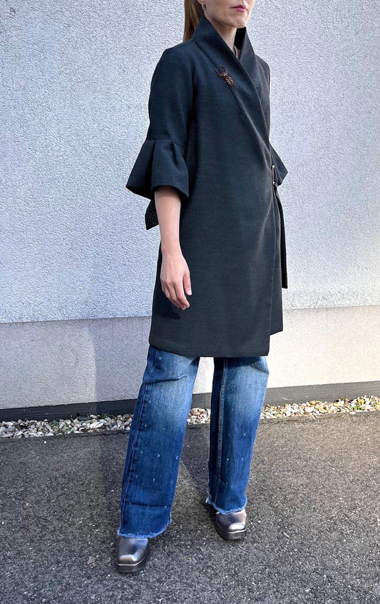 Light Wrap Dress Coat