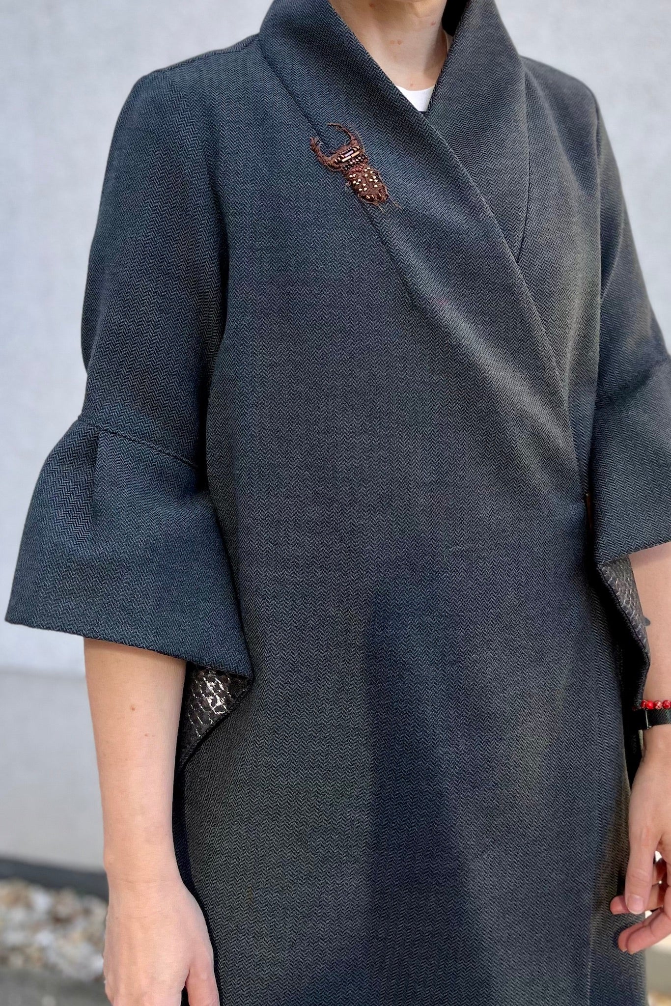 Light Wrap Dress Coat