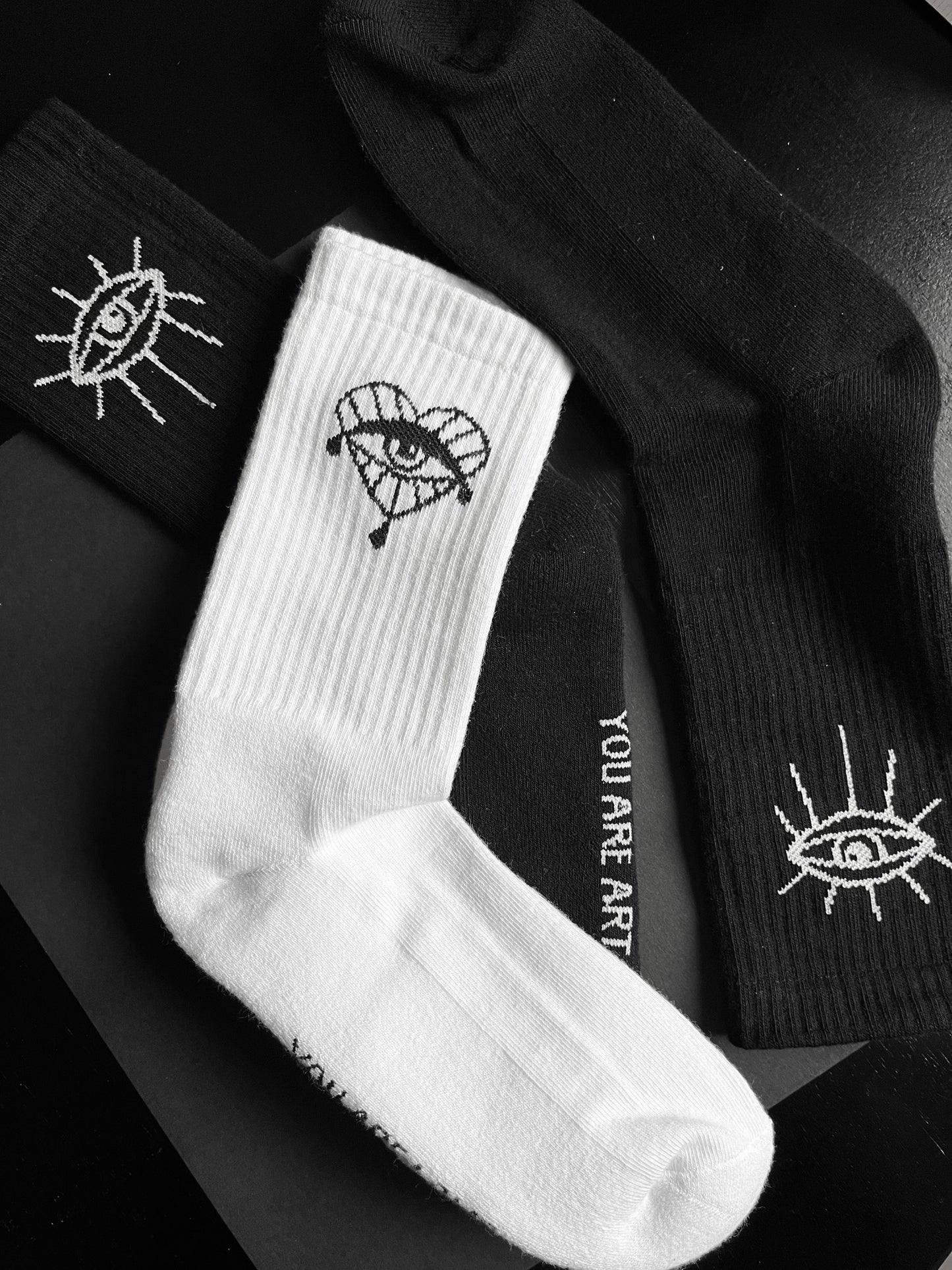 Positive Vibes Socks – Mystical Eye (Limited Edition)