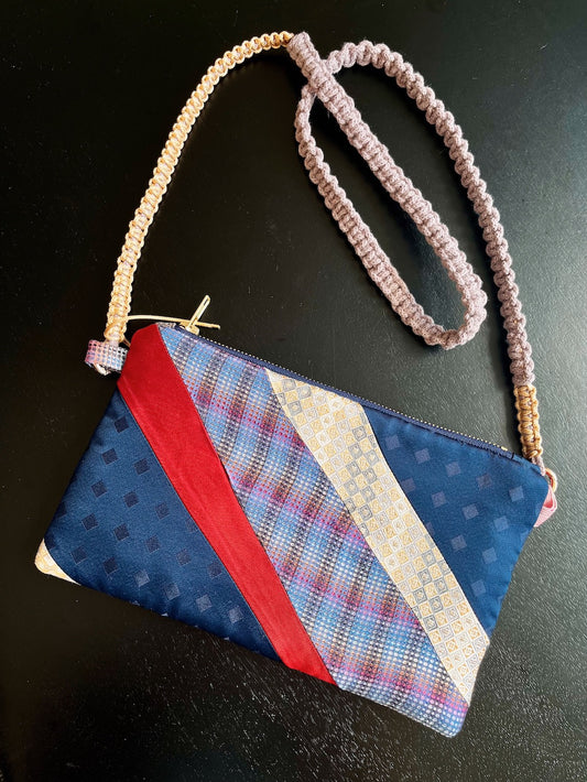 Recycled Silk Tie Bag